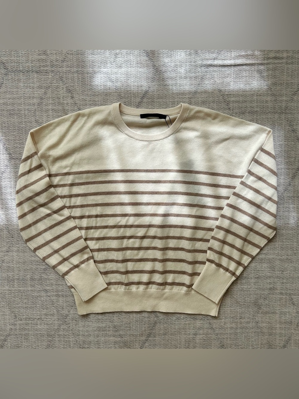 Jenni Kayne Striped Crewneck Sweater